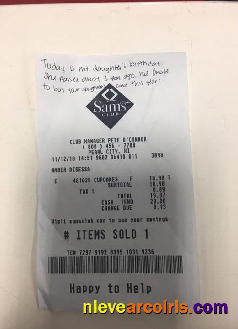 USA Sam's club pharmacy payment receipt